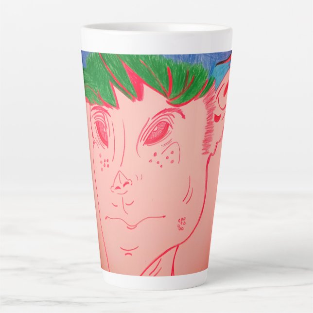 Creature Features Animation Großer Becher Milchtasse (Vorderseite)