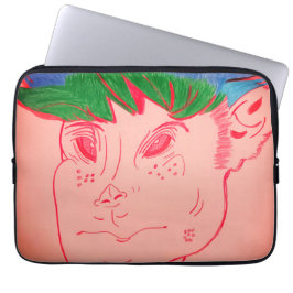 Creature Features Animation Laptop-Hülle Laptopschutzhülle