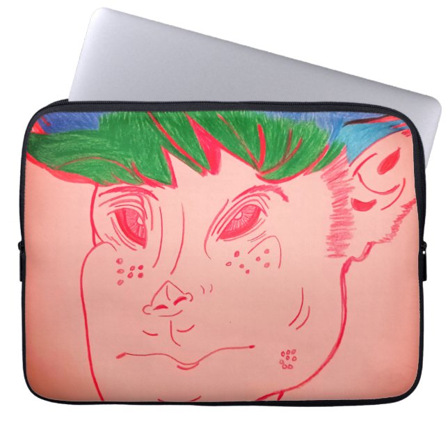 Creature Features Animation Laptop-Hülle Laptopschutzhülle (Vorderseite)