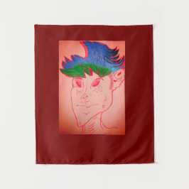 Creature Features Animation Tapestry Wandteppich