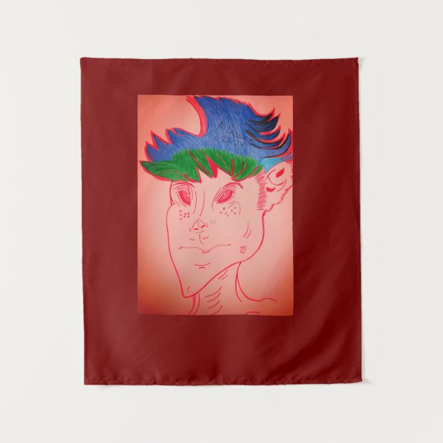 Creature Features Animation Tapestry Wandteppich (Vorderseite)