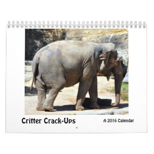Créature Fente-UPS, un calendrier animal