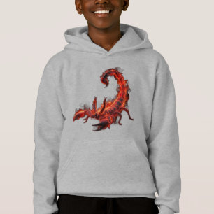Créature mythique Scorpion enflammé Art Fantastiqu