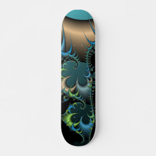 Creature profonde de l'espace Fractal skateboard