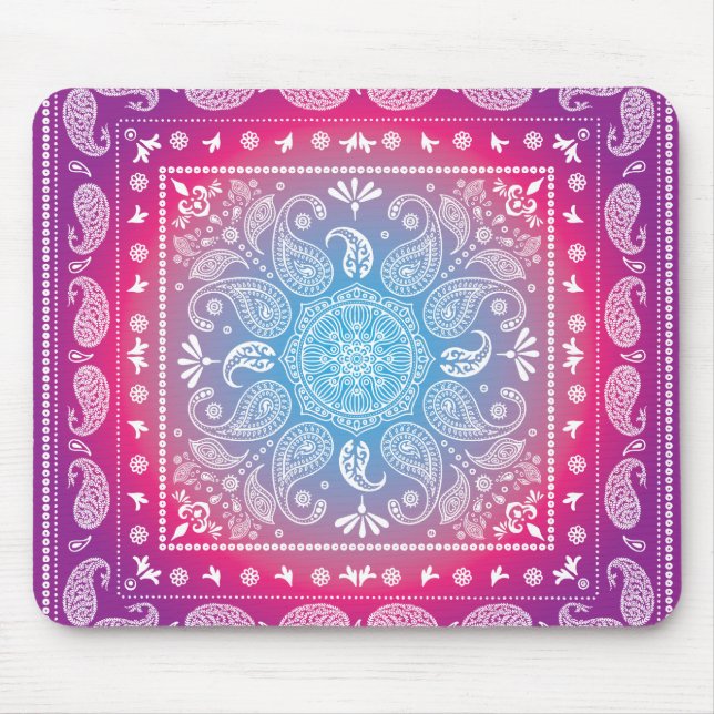 CRed Blue Burst Mousepad (Vorne)