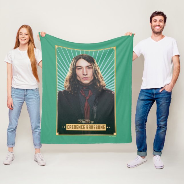 Credence Barebone-Zeichen Grafik Fleecedecke (Beispiel)