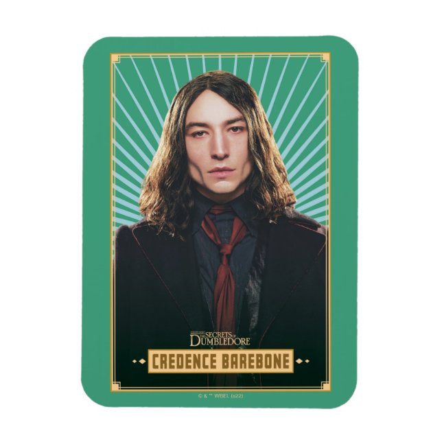 Credence Barebone-Zeichen Grafik Magnet (Vertikal)