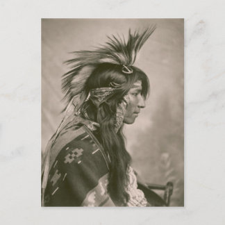 Cree Indian Postkarte
