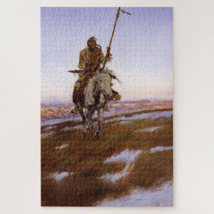 Cree-Indianer Charles M Russell Native American Ar