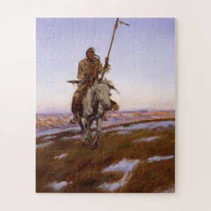 Cree-Indianer Charles M Russell Native American Ar