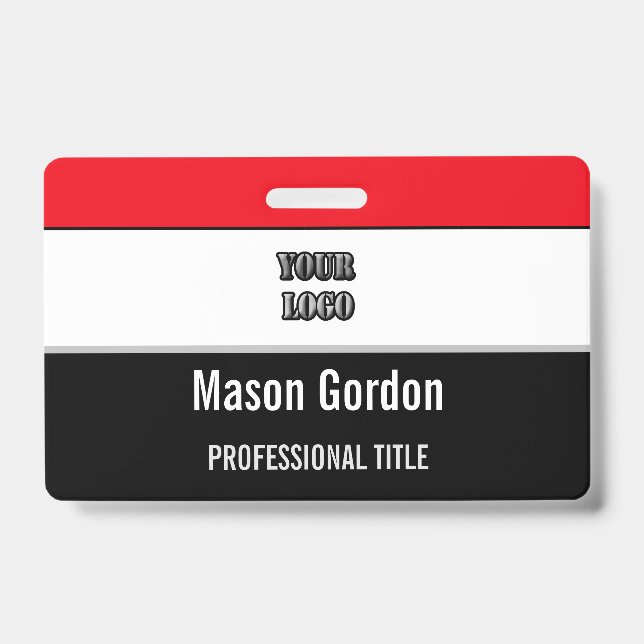 Créé pour vous, badge design (Avant)
