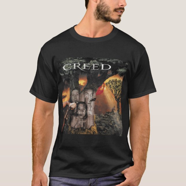 Creed verwittert T-Shirt (Vorderseite)