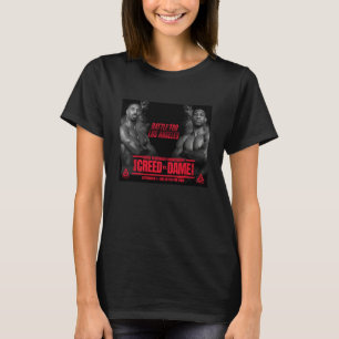 Creed vs Dame Poster rot T-Shirt