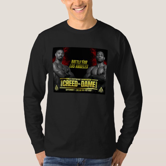 Creed vs Dame poster yellow T-Shirt (Vorderseite)