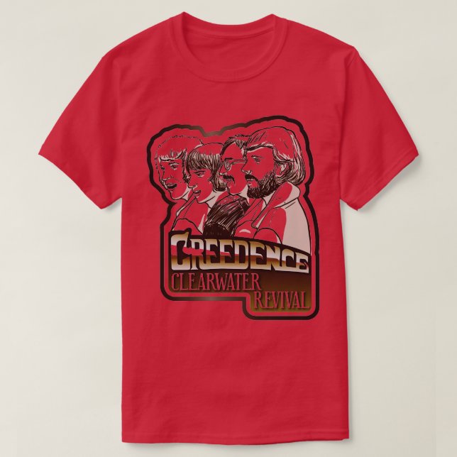 Creedence Clearwater Revival 3 TShirt (Design vorne)