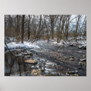 Creek at Sequiota Poster