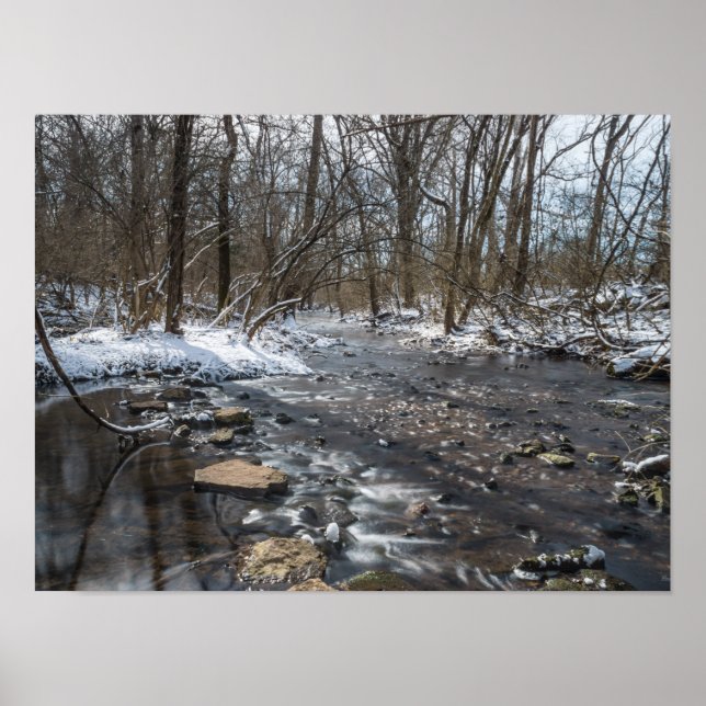 Creek at Sequiota Poster (Vorne)