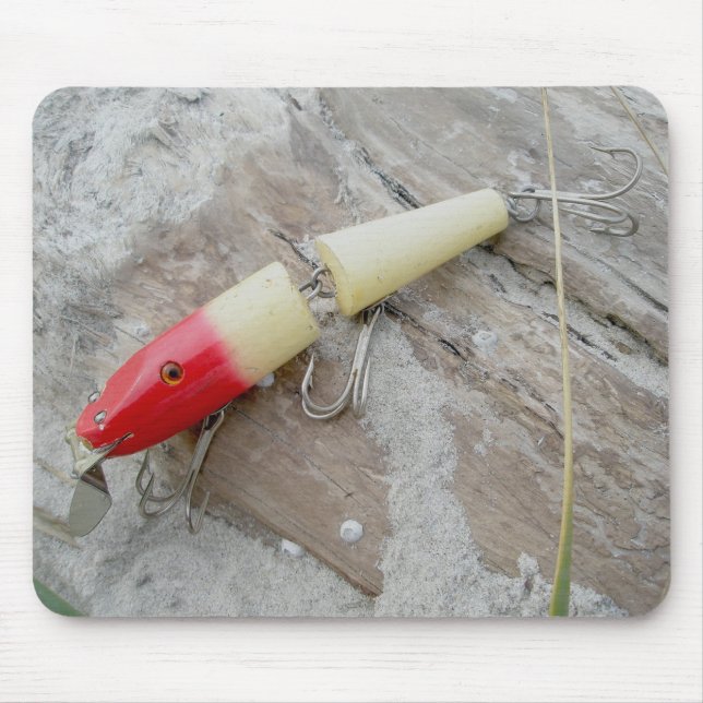 Creek Chub Jointed Pikie Redhead Lure Mousepad (Vorne)