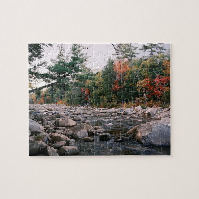 Creek in Vermont im Herbst (Horizontal)