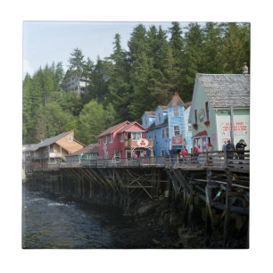 Creek Street in Ketchikan Fliese