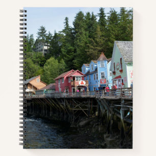 Creek Street in Ketchikan Notizbuch