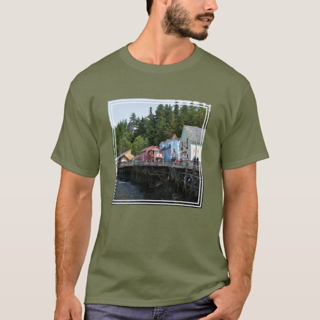 Creek Street in Ketchikan T-Shirt (Vorderseite)