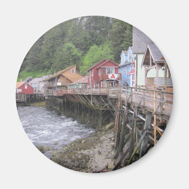 Creek Street Ketchikan, Alaska Magnet (Vorne)