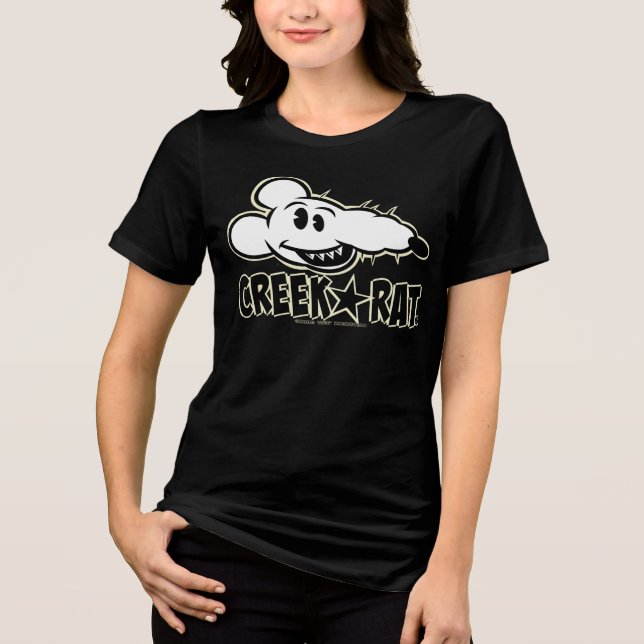 Creekrat Cartoon Studios Tri-Blend Shirt (Vorderseite)