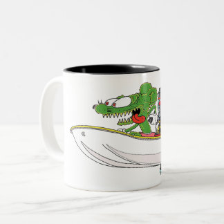 Creekrat CARtoons Flyin' Flivver Fliver Boat Mug