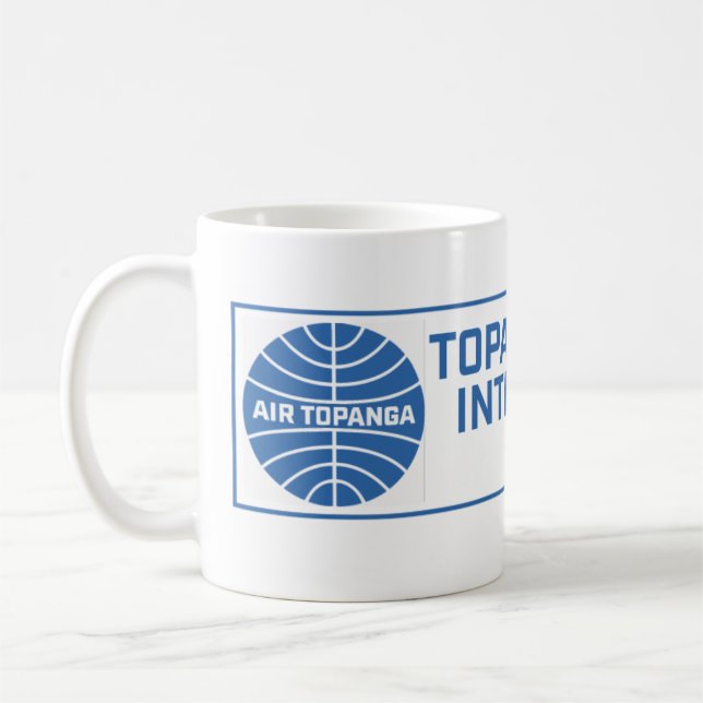 Creekrat Cartoons Topanga Airport Mug (Gauche)