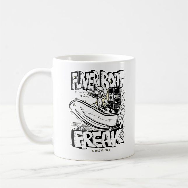 Creekrat Fliver Bateau Freak Mug (Gauche)