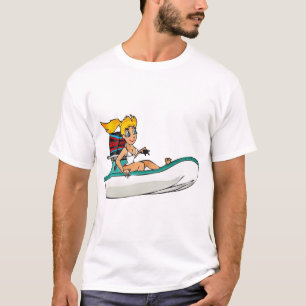 Creekrat Fliver Boat Girl T-Shirt