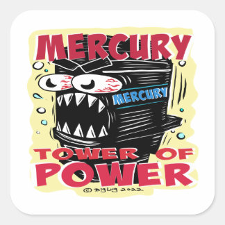 Creekrat Quecksilberturm Power Cartoon Stickers
