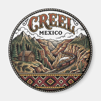 Creel Mexiko Magnet