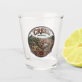 Creel Mexiko Schnapsglas