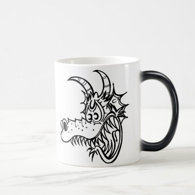 CREEL_WORKS Drache-Tasse Verwandlungstasse (Rechts)
