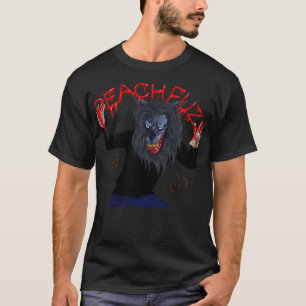 Creep - HQ Peachfuzz Werewolf Maske Pose - T-Shirt