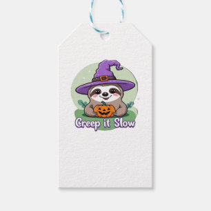 Creep It Langsam � Niedliches Halloween Sloth Shir Geschenkanhänger