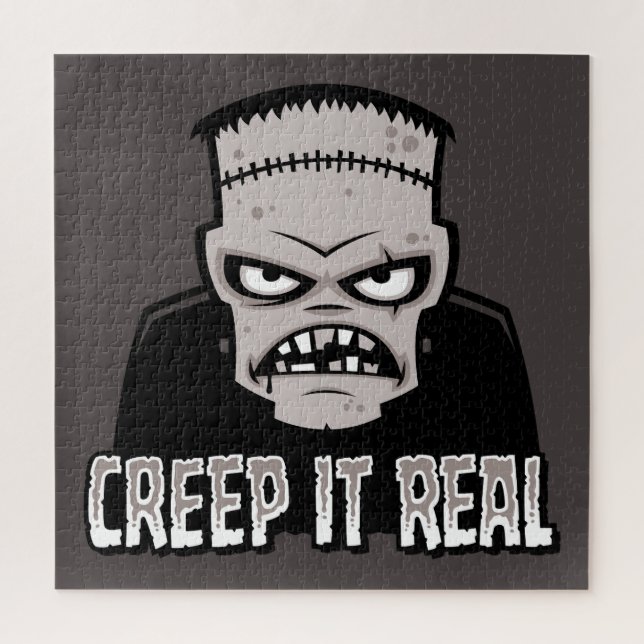 Creep It Real Classic Horror Frankenstein Design (Vertikal)
