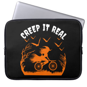 CREEP IT REAL FUNNY SARCASM LAPTOPSCHUTZHÜLLE