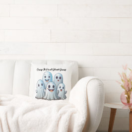 Creep It Real: Ghost Group Throw Kissen