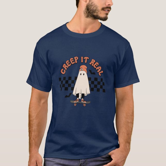 Creep it real ghost shirt (Vorderseite)