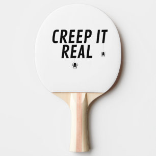 Creep It Real Halloween Tischtennis Schläger