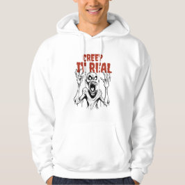 CREEP IT REAL: Retro Horror ästhetisches Halloween Hoodie