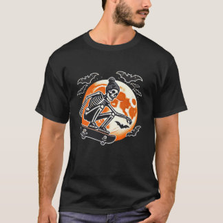 Creep it Real Skateboard Zucker Skull Spooky Typ H T-Shirt