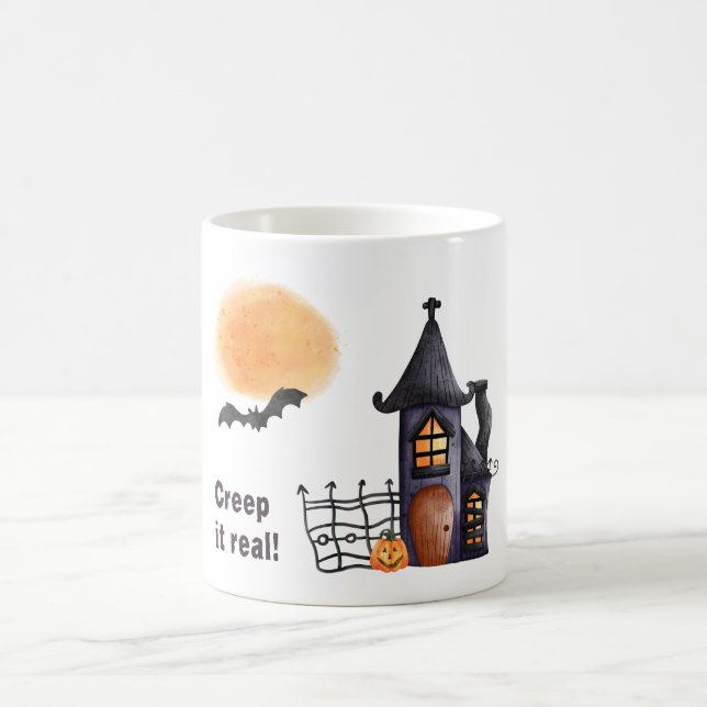 Creep It Real Tasse - Niedlicher Halloween Coffee  (Mittel)