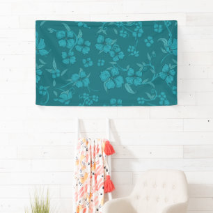 Creepe-Blume Muster 2 Banner