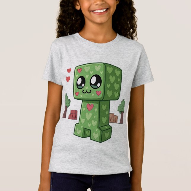 CreeperCuty T-Shirt (Vorderseite)