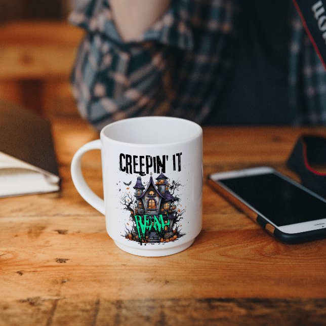 Creepin' es real.w kaffeetasse (Von Creator hochgeladen)