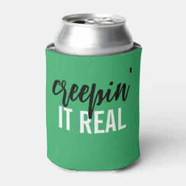 Creepin' it Real Funny Halloween Can Cooler Dosenkühler